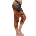 Painting Wallpaper Capri Winter Leggings  View3