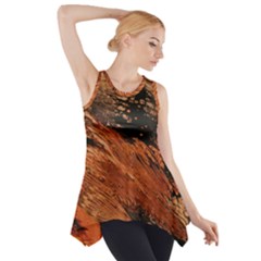 Painting Wallpaper Side Drop Tank Tunic by artworkshop