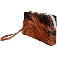 Painting Wallpaper Wristlet Pouch Bag (small) by artworkshop