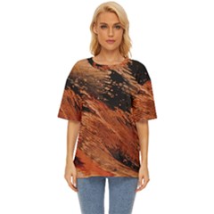 Painting Wallpaper Oversized Basic Tee by artworkshop