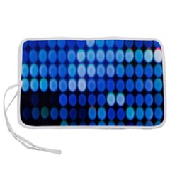 Pattern Blue Logo Pen Storage Case (m) by artworkshop