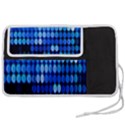 Pattern Blue Logo Pen Storage Case (L) View2