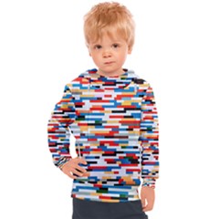 Pattern Wallpaper Kids  Hooded Pullover by artworkshop