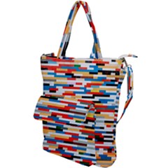 Pattern Wallpaper Shoulder Tote Bag