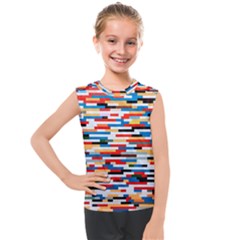 Pattern Wallpaper Kids  Mesh Tank Top by artworkshop