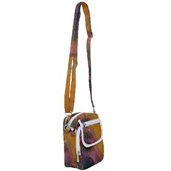 Pollock Shoulder Strap Belt Bag by artworkshop