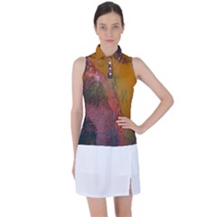 Pollock Women s Sleeveless Polo Tee by artworkshop