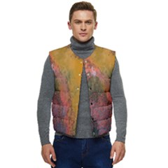 Pollock Men s Short Button Up Puffer Vest	 by artworkshop