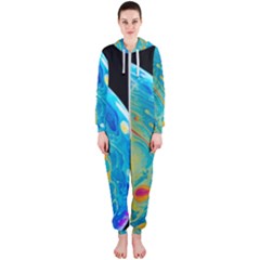 Soap Bubble Project Hooded Jumpsuit (ladies) by artworkshop