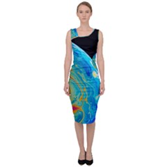 Soap Bubble Project Sleeveless Pencil Dress by artworkshop