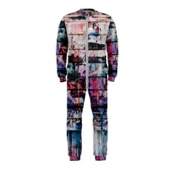 Splattered Paint On Wall Onepiece Jumpsuit (kids) by artworkshop