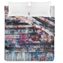 Splattered Paint On Wall Duvet Cover Double Side (Queen Size) View1