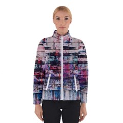 Splattered Paint On Wall Women s Bomber Jacket