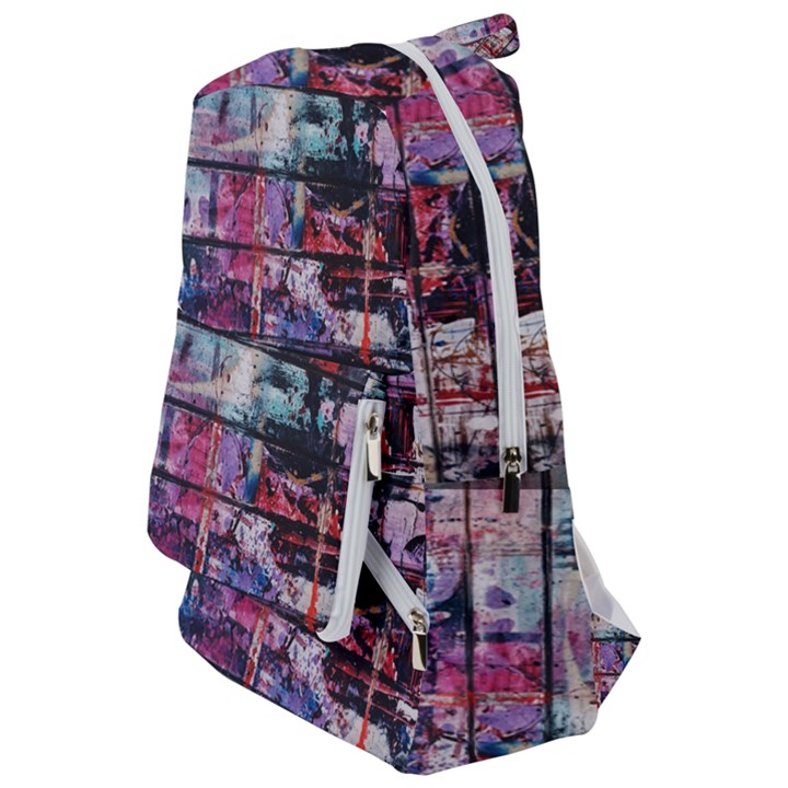 Splattered Paint On Wall Travelers  Backpack