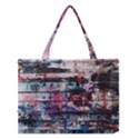 Splattered Paint On Wall Medium Tote Bag View1