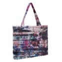 Splattered Paint On Wall Medium Tote Bag View2