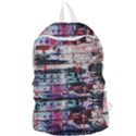 Splattered Paint On Wall Foldable Lightweight Backpack View1