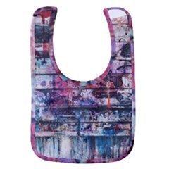 Splattered Paint On Wall Baby Bib by artworkshop