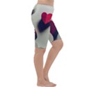 Valentine Day Heart 3d Cropped Leggings  View3