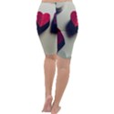 Valentine Day Heart 3d Cropped Leggings  View4