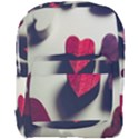 Valentine Day Heart 3d Full Print Backpack View1