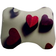 Valentine Day Heart 3d Head Support Cushion by artworkshop