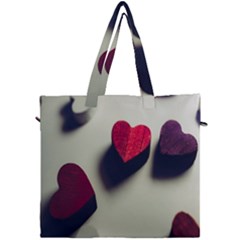 Valentine Day Heart 3d Canvas Travel Bag by artworkshop