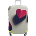 Valentine Day Heart 3d Luggage Cover (Large) View1