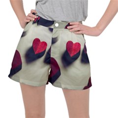 Valentine Day Heart 3d Ripstop Shorts by artworkshop