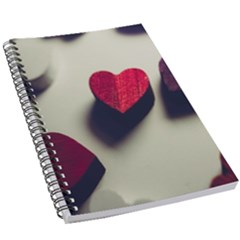 Valentine Day Heart 3d 5 5  X 8 5  Notebook by artworkshop