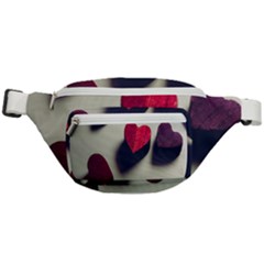 Valentine Day Heart 3d Fanny Pack by artworkshop