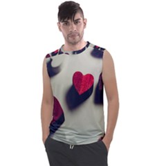 Valentine Day Heart 3d Men s Regular Tank Top by artworkshop