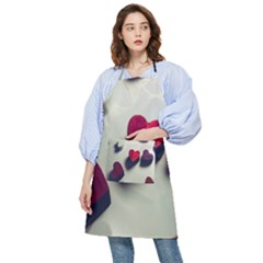 Valentine Day Heart 3d Pocket Apron by artworkshop