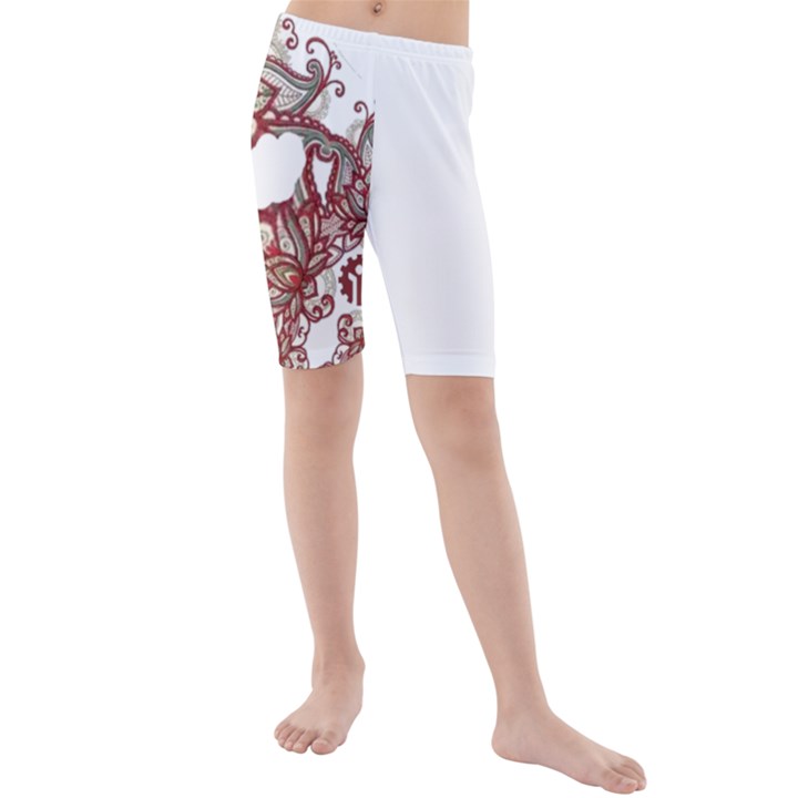 IM Fourth Dimension INSTAFOREX Kids  Mid Length Swim Shorts