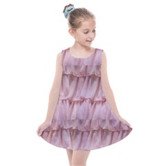 Pink Chiffon Cotton Candy Frills Kids  Summer Dress by PollyParadiseBoutique7