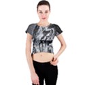 Iron Slide Crew Neck Crop Top View1