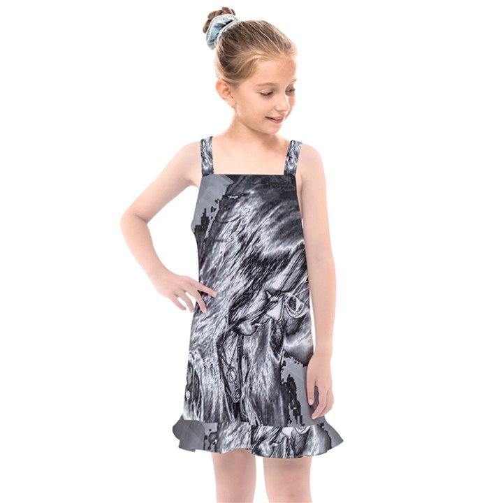 Iron Slide Kids  Overall Dress