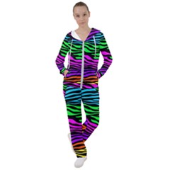 Colorful Zebra Women s Tracksuit by Angelandspot