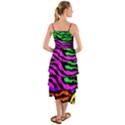 Colorful Zebra Layered Bottom Dress View2