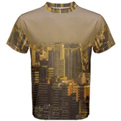 Buenos Aires City Aerial View002 Men s Cotton Tee by dflcprintsclothing