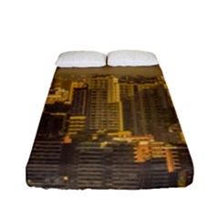 Buenos Aires City Aerial View002 Fitted Sheet (full/ Double Size) by dflcprintsclothing