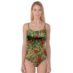 Valentine Day Heart Forest Camisole Leotard  by artworkshop