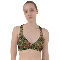 Valentine Day Heart Forest Sweetheart Sports Bra by artworkshop