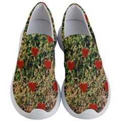 Valentine Day Heart Forest Women s Lightweight Slip Ons by artworkshop