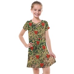 Valentine Day Heart Forest Kids  Cross Web Dress by artworkshop