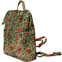 Valentine Day Heart Forest Buckle Everyday Backpack by artworkshop