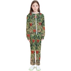 Valentine Day Heart Forest Kids  Tracksuit by artworkshop