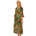 Valentine Day Heart Forest Midsummer Wrap Dress View2