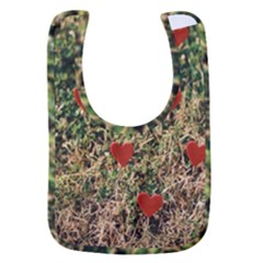 Valentine Day Heart Forest Baby Bib by artworkshop