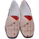 Valentine Day Heart Love Logo Women s Classic Loafer Heels View1